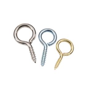 China Hardening Round Head Small Screw Eyes For Buildings / Engeering Equipment wholesale