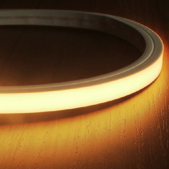 Neon Flex IP67 1615 Silicone Neon Strip Top Bending WHT 24V LED Lights For Sale
