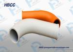 Concrete delivery elbow with extension