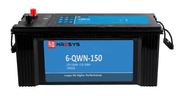 150AH Flooded Deep Cycle Starting Battery For Automobile Heavy Commercial