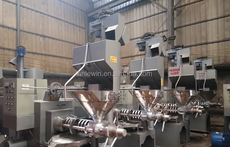 380V Hydraulic Industrial Oil Press Machine 1.1 KW Advocado Sesame Oil Extraction Machine