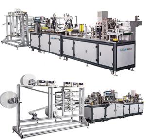 China Semi Auto Surgical 35pcs/Min KN95 Face Mask Making Machine wholesale