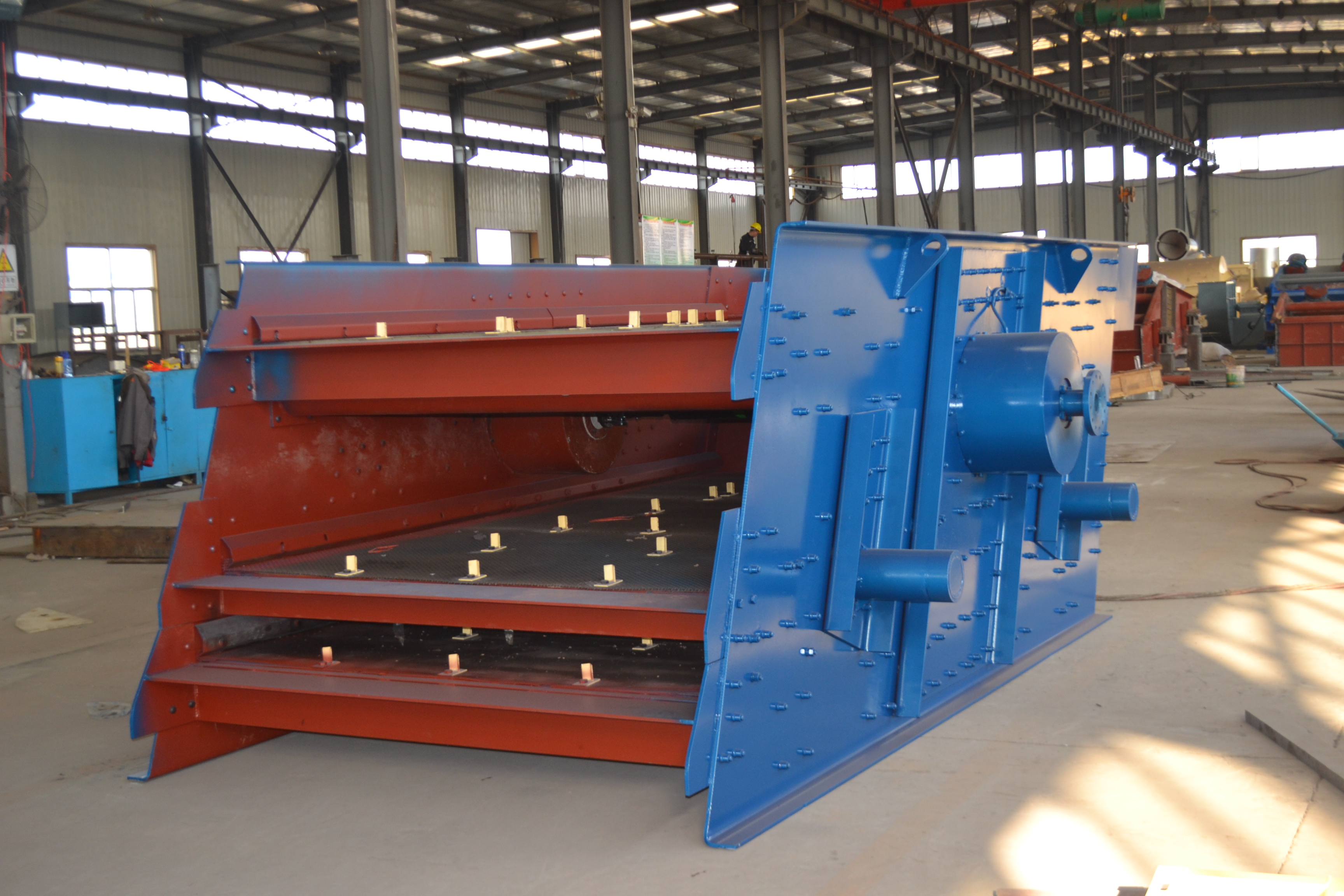 Depends on Model's size GTYZ-1548 Circular Motion Vibrating Screen Double Deck Sieve Machine