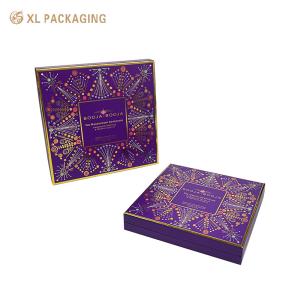 China Book Shape Magnetic Chocolate Box Packaging with 2mm Thickness and Art Paper wholesale
