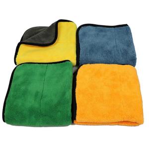 China Eco Friendly Quick Dry Microfiber Cleaning Cloth Towel With Hang 40x40 wholesale
