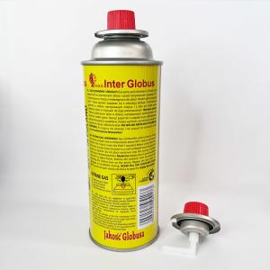 China Empty tinplate 220g Gas Canister Refillable 190g Butane Gas Cartridges wholesale
