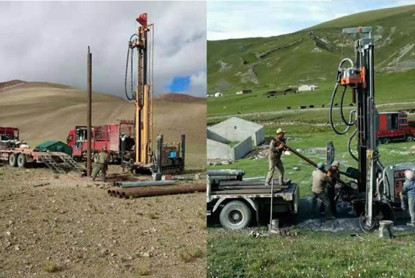 Large Torque 89mm Pipe Borehole Drilling Equipment Yuchai Engine St 400 Meters