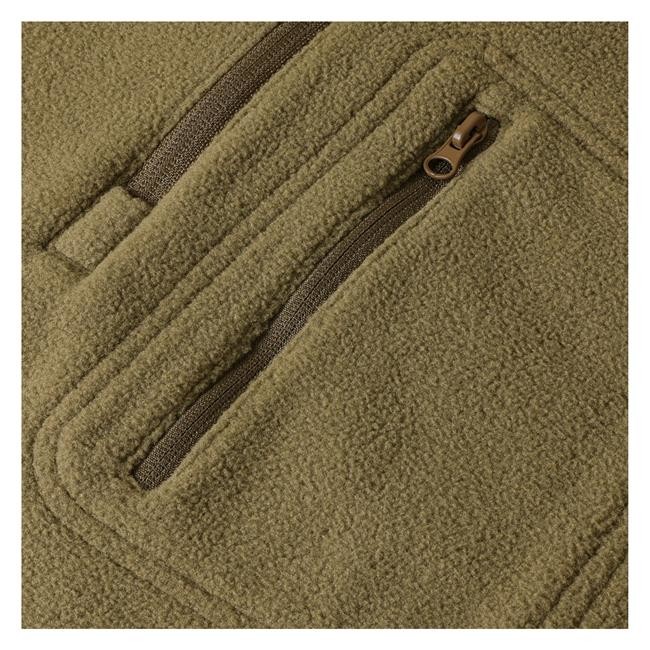 Polyester Soft Shell Mens Tactical Fleece Jacket Windproof Waterproof