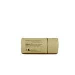 Round Tube Tea Cans Printed Gift Boxes / Brown Cylinder Kraft Paper Box