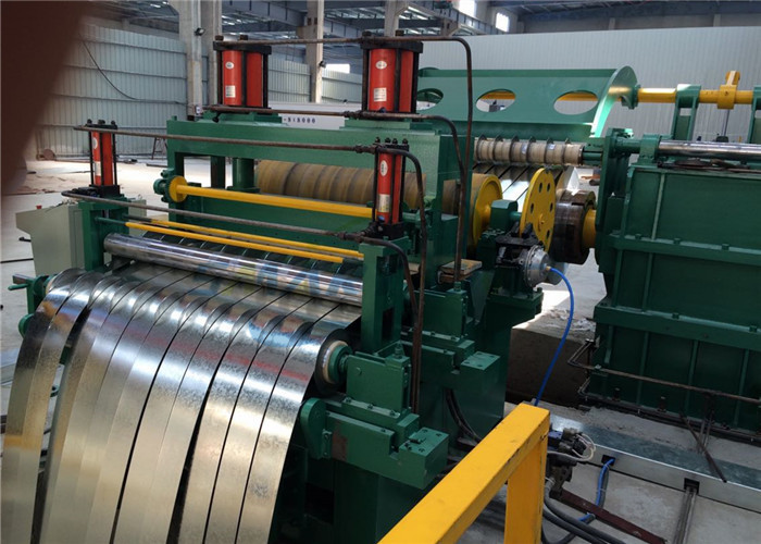 Steel Coil Cut To Length Line , 16×2200 Sheet Metal Slitter Machine