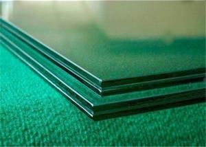 China 6.38mm Thickness Tinted PVB Laminated Safety Glass For Building Material wholesale