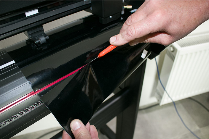 High Precision Vinyl Plotter Cutter And Printer , Vinyl Lettering Cutter Plotter