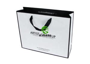 China Jewellery / Wedding Paper Bags , Lightweight Small White Kraft Paper Bags wholesale