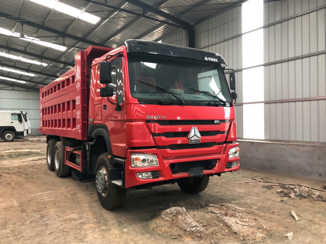 Good Quality HOWO Sinotruk Sino 371 Horsepower 10 Wheel Used Tipper Truck