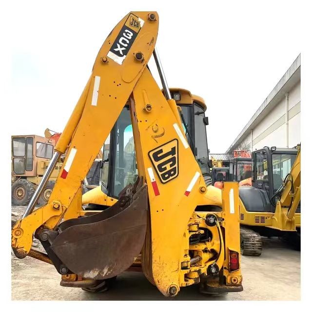 Used JCB Backhoe Loader Is A Multifunctional Construction Machinery From China