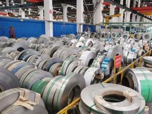 China 301 301S Flexible Stainless Steel Strip Coil 550HV 1850Mpa 3mm Metal Strip wholesale