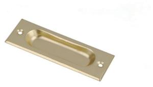 China Interior Recessed Sliding Door Pulls , Modern Sliding Closet Door Handles wholesale