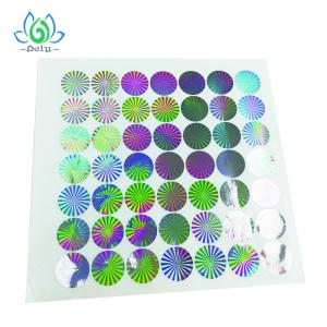 China PET Non Transfer Laser Tamper Evident Security Labels wholesale