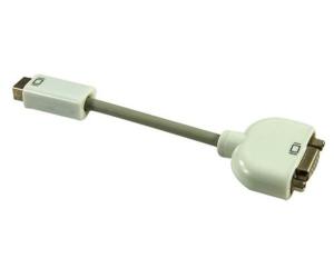 China Mini DVI to VGA Adapter for Macbook White wholesale
