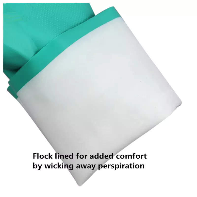Nitrile Coated Nylon Protection Safety Hand Gloves Full Size