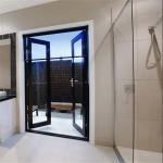 Aluminum profile-Non-thermal break-Swing door-Black-55/65mmseries