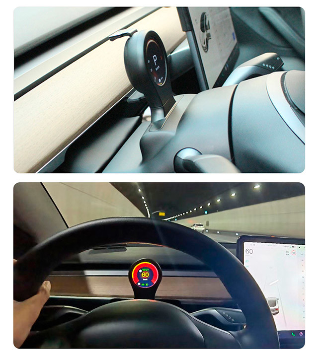 Speed Meter Digital Dashboard Model 3 Tesla Model Y Dashboard TE20