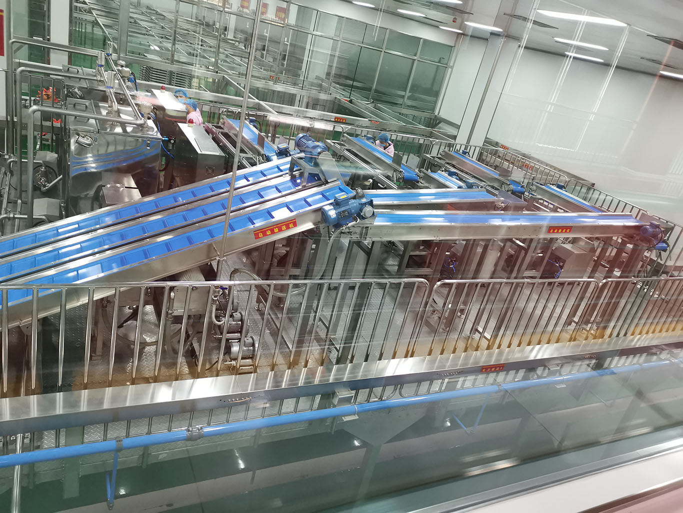 Fully Automatic Cartoning And Palletizing Production Line