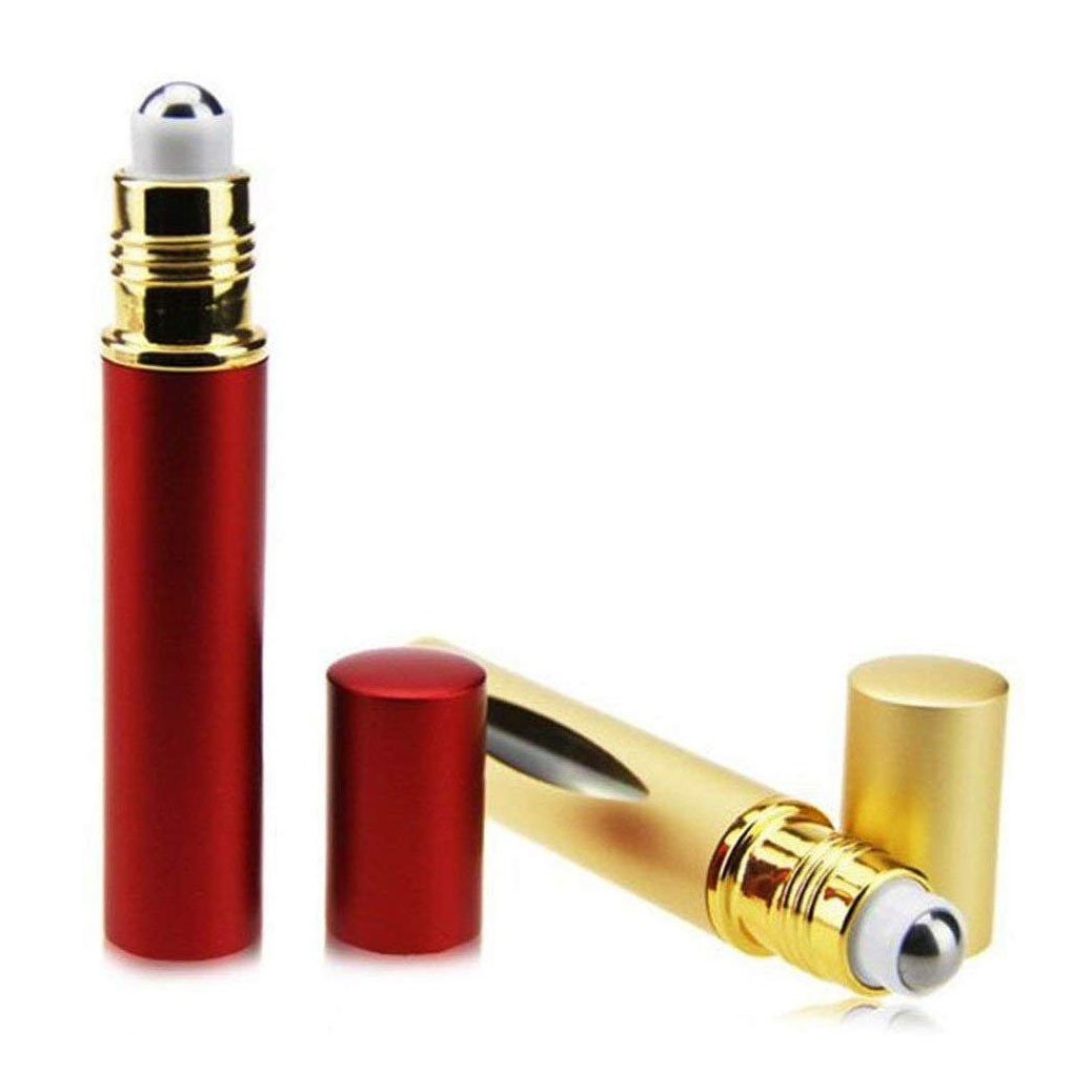 LinDeer Essential Oil Bottles 10ml Roll On Bottle Screen Printing