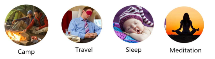 CE MSDS Sleeping Time Eye Cover , Mulberry Silk Eyeshades For Sleeping