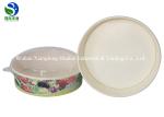 8oz disposable food container brown kraft paper soup bowl with lid microwave
