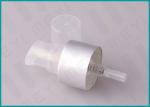 15mm - 24mm Makeup Foundation Pump Dispenser With Silver Aluminum Sheathed