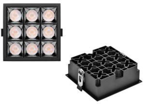 China White Black 25 Watt LED Recessed Downlight 25 Watt 100 - 277VAC 50 60Hz wholesale