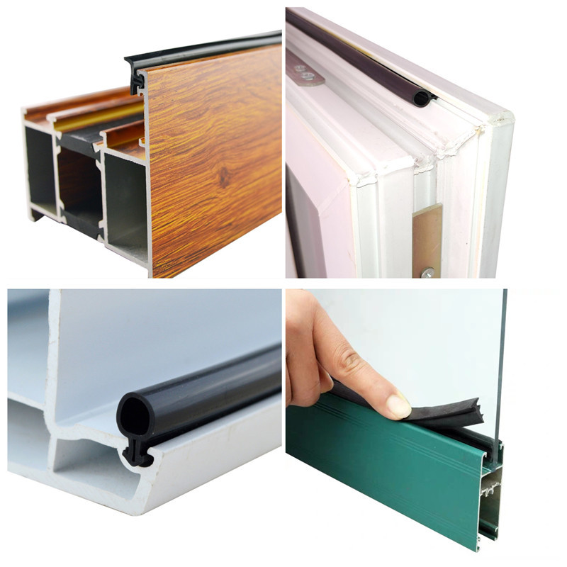 TPE TPR T Shape Rubber Seal UPVC Door And Window Seal OEM ODM