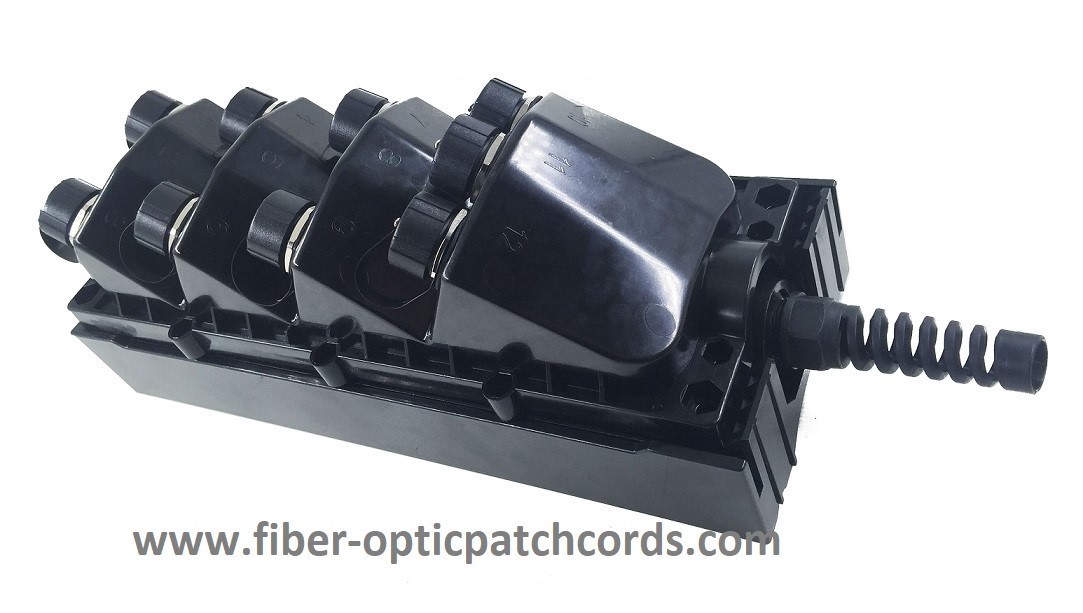 FTTX Enclosure FTTA Waterproof Optical Fiber Terminal Box 8 Port 12 Port OptiTap H Tap ODVA
