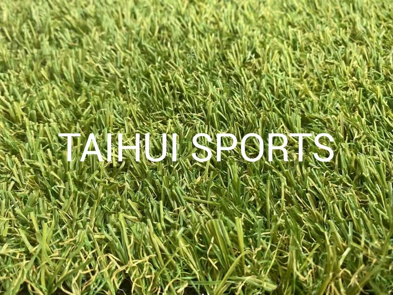 Realistic Grass Synthetic Underlay For Artificial Turf Maintenance Free Soccer Field Sports