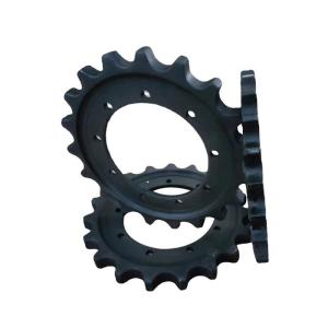 China Black Excavator Digger Komatsu Sprocket DX300LC DX340LC wholesale