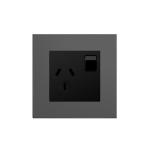 aluminum frame American Electric Socket , 15A 125V Usa Plug Socket