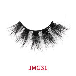 China Reusable Fluffy Mink Lashes , Natural Look Vegan Cruelty Free Lashes wholesale