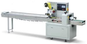 China Automatic Rotary Horizontal Flow Packing Machine Film Pulling Downward wholesale