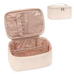 PU Leather Waterproof Cosmetic Bag Storage Hand Bags