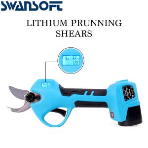 China Swansoft garden pruning Electric Pruning Shears tree pruner secateur wholesale