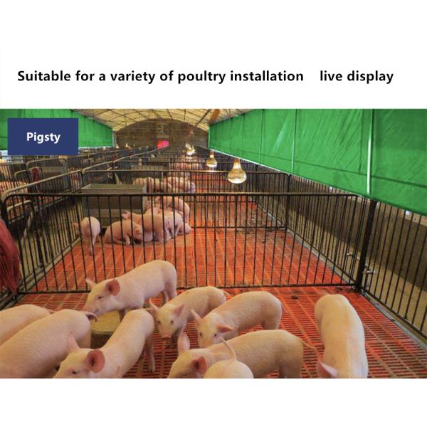 300-1000gsm PVC Tent Fabric Poultry And Livestock Farms Rolling Curtains Thermal Tarpaulin