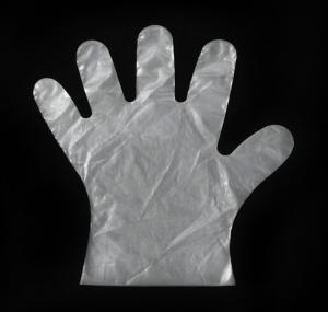 China CPE Disposable Plastic Gloves Dust Free For Catering Cleaning wholesale