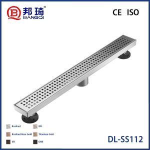 China DL-SS112 American Stainless Steel Floor Drain wholesale
