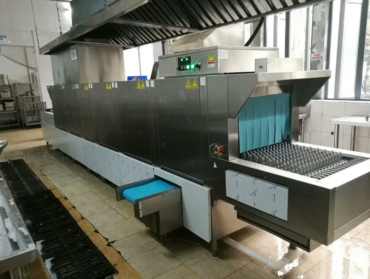 9KW Stainless Steel Commercial Dishwasher Machine For Hotels