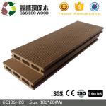 150 X 30MM Waterproof WPC Hollow Decking Plastic Deck Flooring Outdoor For