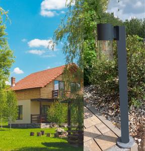 China High Bright Solar Pathway Bollard Light Waterproof Solar Powered Lawn Lights wholesale