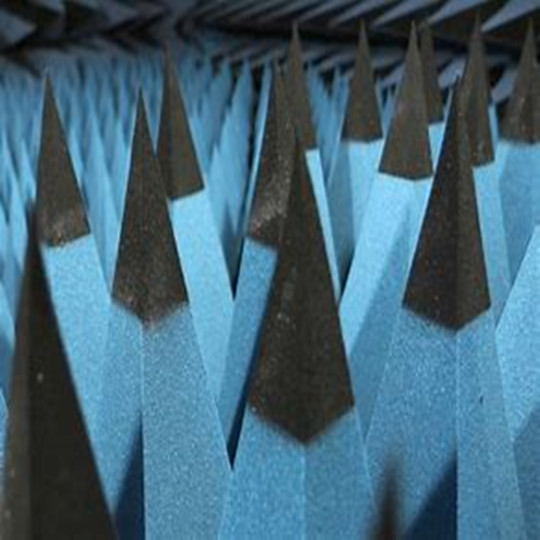 Electrical Microwave Rf Absorber Foam Pyramidal For EMC Testing Room And RF Box