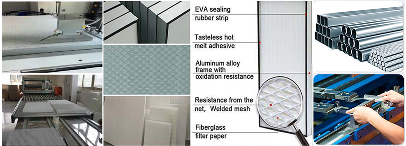 Enhanced overall system performance Enhanced airflow distribution fan filter unit ffu for Medical