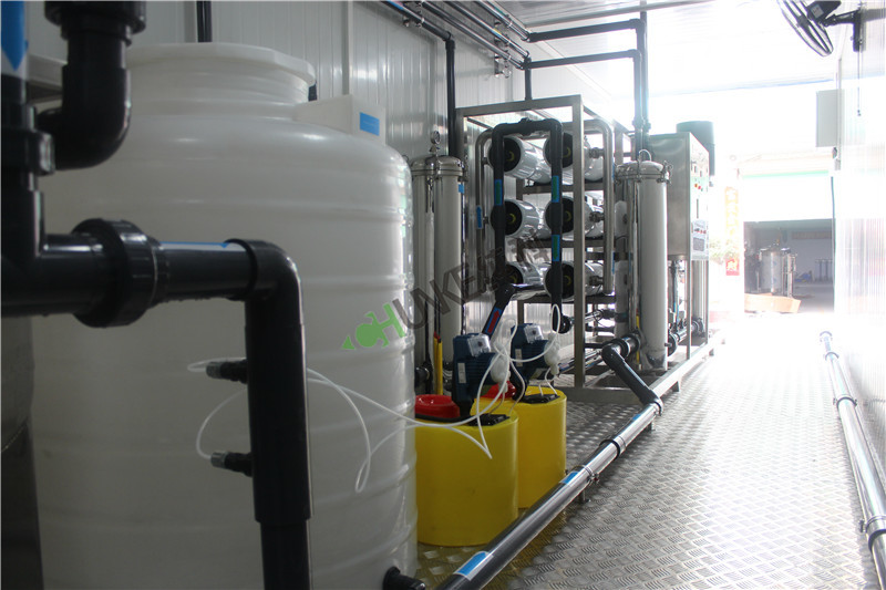 14T RO Water Plant For Irrigation 40'' Container 220V Or 380V Voltage